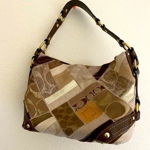 Coach Patchwork 'Carly' Hobo Handbag
